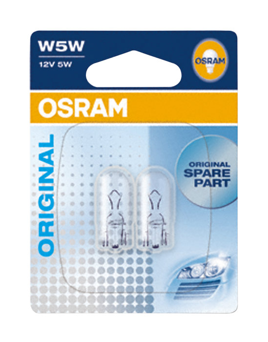 Billampa Original Glass Wedge Base W5W